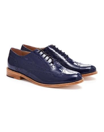 Womens leather brogues