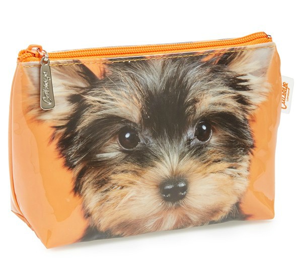 Casey London 'Yorkie' Cosmetics Case $15