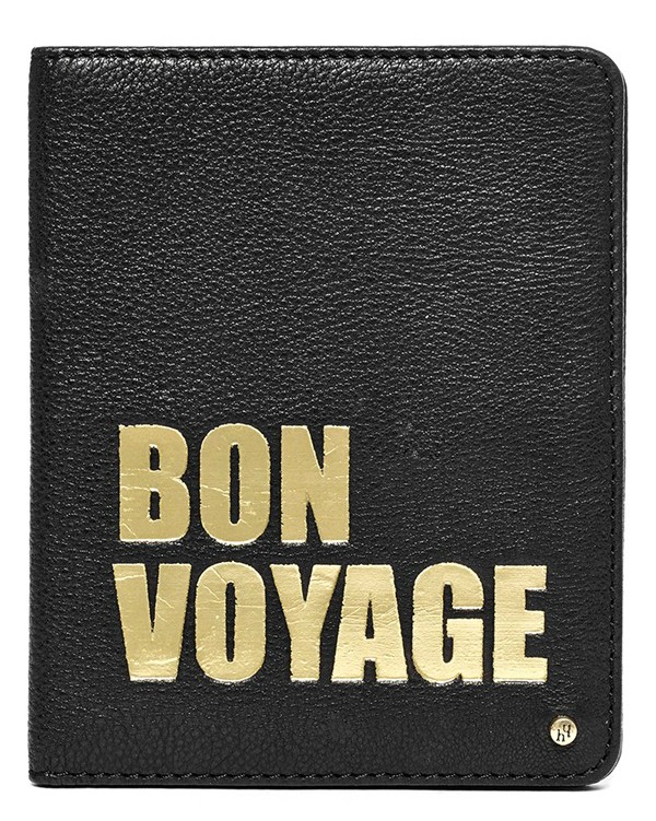 Hayden-Harnett 'Bon Voyage' Leather Passport Case $78