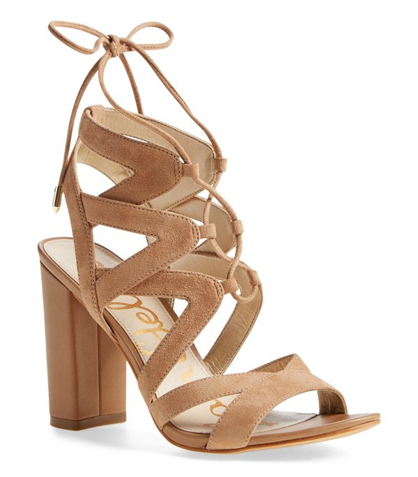 Sam Edeman 'Yardley' Lace Up Sandal $119.95