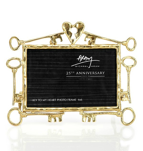 Michael Aram 'Key to My Heart - 25th Anniversary' Picture Frame (Limited Edition) $129