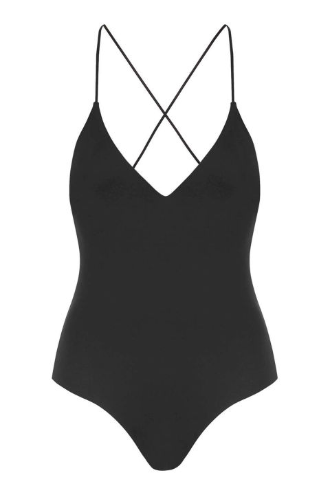Topshop Reversable Plunge Swimsuit, $58; topshop.com